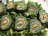 Rotolo di uova e spinaci