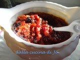 Salsa di frutti di bosco per carni