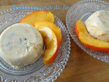 Semifreddo di nettarine, menta e yogurt