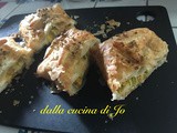 Strudel ai fiori di zucchina