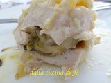 Suprême di pollo ai carciofi