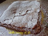 Torta caprese al limoncello e cioccolato bianco