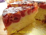 Torta di ciliegie rovesciata