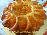 Torta di ricotta e albicocche