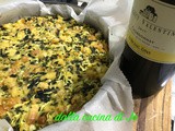 Torta salata di pane raffermo e zucchine