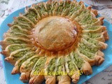 Torta salata girasole