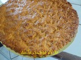 Torta sbriciolata al miele di mandarino, senza burro