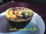 Tortini di uova e verdure a bagnomaria