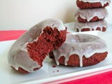 Baked Red Velvet Donuts