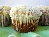 Banana Crumb Muffins with Orange Glaze and February Foodie Penpals