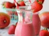 Berry Veggie Mango Smoothie