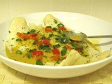 Broiled Tilapia with Thai Coconut Curry Sauce