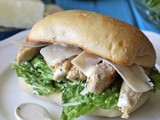 Chicken Caesar Ciabatta Sandwiches