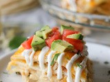 Chicken Tortilla Stack and a Giveaway