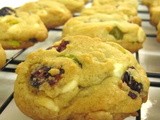 Cranberry Pistachio White Chocolate Chip Cookies and a Review of The Chairman Foodtruck