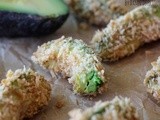 Fried Avocado with Chipotle Cream Sauce