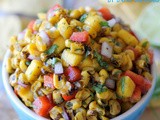 Grilled Corn Mango Salsa