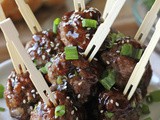 Hoisin Asian Meatballs #SundaySupper and a Giveaway