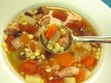 Leftover Hambone Soup