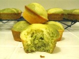 Meyer Lemon and Matcha Marble Pound Cake