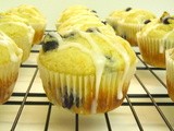 Muffin Monday: Blueberry Lemon Muffins with Lemon Glaze