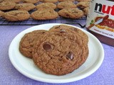 Nutella Chocolate Chip Cookies