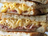 Pancetta Mac and Cheese Panini