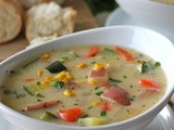 Potato Corn Zucchini Chowder