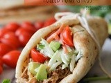 Slow Cooker Pulled Pork Gyros and a Giveaway