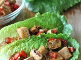 Spicy Tofu Lettuce Wraps