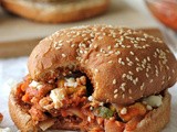 Turkey Chipotle Sloppy Joes with Feta