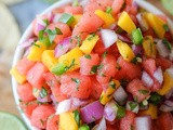 Watermelon Mango Pico de Gallo