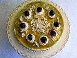 Cheesecake al torrone e crema di pistacchio