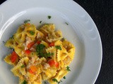 Farfalle al limone con la granceola