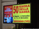 La sagra della rassa di Gruaro e la cena Gourmet