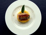 Saltimbocca con polenta e olive