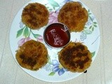 Potato-Soya-Paneer Cutlets