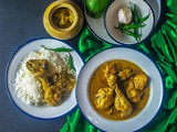 Aam Kasundi Murgi aka Bengali Style Chicken in Mango Mustard Sauce