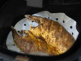 Air Fryer Whole Fish Fry | Air-fried Baby Bhetki Fish Fry