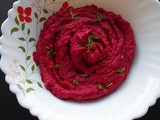 Beetroot Hummus | Beet Hummus Recipe