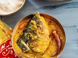 Bengali Macher Matha diye Bhaja Muger Dal aka Macher Muro Diye Dal