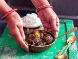 Bengali Mete Chorchori (Mutton Liver side with Potato chunks)