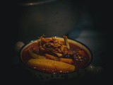 Bengali Mutton Stew with Veggies in a pressure cooker | Shobji diye Mangshor Jhol