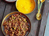 Keema Matar (Mutton mincemeat cooked with green peas)
