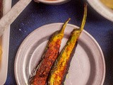 Lomba Dantiwala Begun Bhaja and Gol Muchmuche Begun Bhaja, two avatars of Bengali fried Eggplant