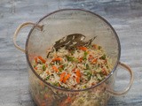 Microwave Vegetable Pulao Recipe | Easy Veg Pulav