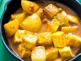 Paneer er Dalna | Niramish Paneer Er Torkari