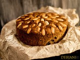 Traditional Scottish Dundee Cake; a substitute for Rich Fruit Cake