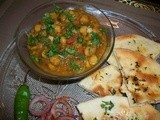 Amritsari Chole with Paneer Kulche