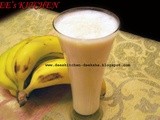 Banana orange smoothie